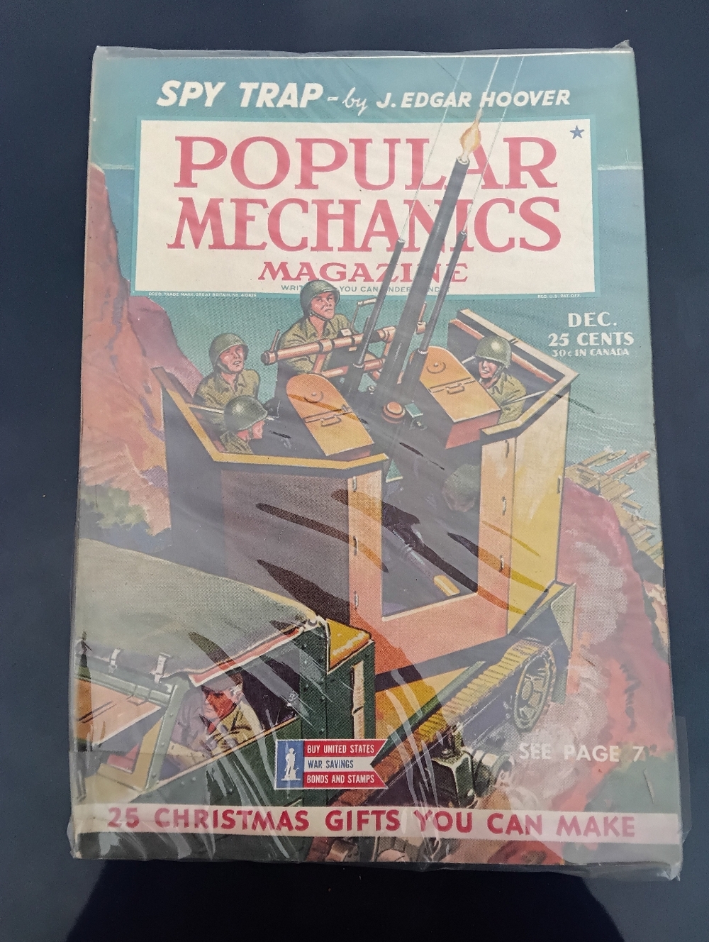 Spy Trap Popular Mechanics December 1943